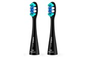 Sähköhammasharjat - Niceboy Hammasharjan vaihtopäät Replacement head ION Sonic Medium black 2 pcs - sonic-medium-black