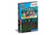 Palapelit - Clementoni Supercolor Glowing Lights - Paw Patrol Lattia - 27176
