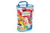 Vauva- ja taaperolelut - Clementoni Baby Soft Clemmy Blocks with Storage Bag 20pcs. - 17877