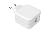 Puhelin - Adapterit & Laturit - GreyLime 38W USB-C PD & USB-A QC charger - C38W2OPDQ