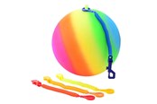 Ulkoleikit - Outdoor Fun Rainbow Ball Bungee Ball (Assorted) - 29621