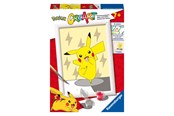 Luovat leikit - Ravensburger CreArt Painting by Numbers - Pikachu Pose - 202416