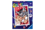 Luovat leikit - Ravensburger CreArt Painting by Numbers - Peaceful Kitten - 202669