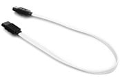 SATA & ATA kaapelit - DUTZO SATA-kaapeli - Valkoinen - 0.3 m - suora liitin - DC-SATA03WHT