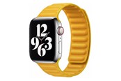 Smartwatch - Lisävarusteet - Lippa Apple Watch finewoven strap 42/44/45/49 - Yellow - LPAW053