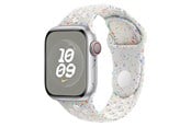 Smartwatch - Lisävarusteet - Lippa Apple Watch FLOUR silicone strap 42/44/45/49 - White - LPAW057