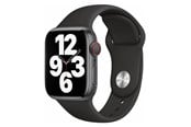 Smartwatch - Lisävarusteet - Lippa Apple Watch Silicone Strap 38/40/41 - Black - LPAW005