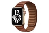 Smartwatch - Lisävarusteet - Lippa Apple Watch magnetisk læderrem 42/44/45/49 - Brown - LPAW032