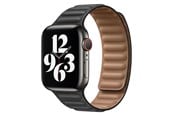 Smartwatch - Lisävarusteet - Lippa Apple Watch Magnetic leather strap 38/40/41 - Black / Brown - LPAW001