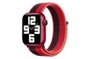 Smartwatch - Lisävarusteet - Lippa Apple Watch Nylon Strap 42/44/45/49 Purple/Red - LPAW048