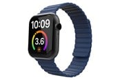 Smartwatch - Lisävarusteet - Lippa Apple Watch Magnetic Silicone Strap 42/44/45/49 - Navy Blue - LPAW120
