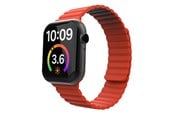 Smartwatch - Lisävarusteet - Lippa Apple Watch Magnetic Silicone Strap 42/44/45/49 - Red - LPAW119