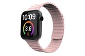 Smartwatch - Lisävarusteet - Lippa Apple Watch Magnetic Silicone Strap 42/44/45/49 - Pink - LPAW117