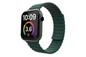 Smartwatch - Lisävarusteet - Lippa Apple Watch Magnetic Silicone Strap 38/40/41 - Dark Green - LPAW083