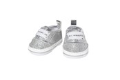 Nuket & tarvikkeet - Heless Doll Sneakers Glitter Silver 30-34 cm - 1471