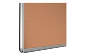 Konferenssi & Esitys - Esselte bulletin board - 900 x 1200 mm - natron brown - 500894