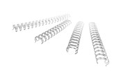 Mustepatruunat, värikasetit ja lisävarusteet - GBC  WireBind Binding Wires 3:1 No. 5 A5 White - RE510570