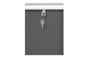 Konferenssi & Esitys - Nobo enclosed bulletin board - 965 x 665 mm - grey - 31333500