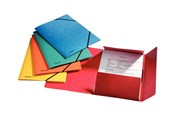 Arkistointi & Säilytys - Esselte Rainbow - 3-flap folder - for A4 - capacity: 350 sheets - assorted colours (pack of 5) - 15523