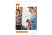 Konferenssi & Esitys - Nobo - flip chart pad - 650 x 1000 mm - 50 sheets (pack of 2) - 7700140