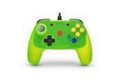 Pelit - lisävarusteet - Retro Fighters Brawler64 Color Edition v2 - Extreme Green - Wired Controller - Nintendo 64 - 745808421168