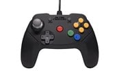 Pelit - lisävarusteet - Retro Fighters Brawler64 Color Edition v2 - Black - Wired Controller - Nintendo 64 - 745808421175