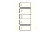 Arkistointi & Säilytys - Leitz - lever arch label - grey (pack of 50) - 16920085