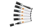 Kirjoitus- ja piirustustarvikkeet - Nobo Liquid Ink - marker - black (pack of 12) - 1901073