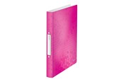 Arkistointi & Säilytys - Leitz WOW - ring binder - for A4 - capacity: 190 sheets - pink metallic - 42570023