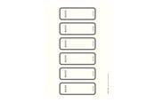 Arkistointi & Säilytys - Leitz narrow / short - lever arch label - for A4 C4 - grey (pack of 60) - 16930085