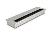 Kaapelihyllyt, Kaapelisukat & Kaapelisiteet - DeLOCK - Cable Grommet - Silver - 66863