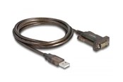 Verkkokortit (verkkosovittimet, tulostuspalvelimet jne.) - DeLOCK Adapter USB 2.0 Type-A > 1 x Serial DB9 RS-232 - 64073