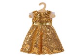 Nuket & tarvikkeet - Heless Doll dress Golden Star 35-45 cm - 2330
