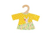 Nuket & tarvikkeet - Heless Doll Dungarees with Striped Shirt Bunny Lou 20-25cm - 9355