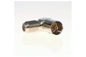 Antennikaapelit/-liittimet - Triax Antenna Adapter F-Female to IEC-Female 2 Piece - 153553