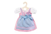 Nuket & tarvikkeet - Heless Doll dress Pink and Blue/Green 28-33 cm - 1111