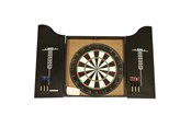 Lautapelit - Nordic Games Dartskive klassisk i dartskab med dartpile - 809-074