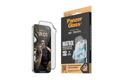 Puhelintarvikkeet - Näytönsuojat - PanzerGlass MATRIX Screen Protector with D3O iPhone 15 Pro | Ultra-Wide Fit w. AlignerKit - PANZER2818