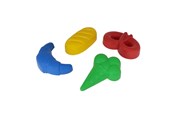 Ulkoleikit - Cavallino Toys Cavallino Sand mold set Food 4 pcs. - 39316