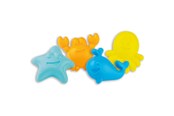 Ulkoleikit - Androni Sand mold set Underwater world 4 pieces. - 3609-FISH