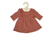 Nuket & tarvikkeet - Heless Doll Knit Dress Peach 28-35 cm - 1490