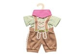 Nuket & tarvikkeet - Heless Doll clothes Lederhosen with shirt and scarf 35-45 cm - 2114