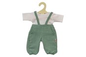 Nuket & tarvikkeet - Heless Dolls Dungarees Green 35-45 cm - 2416