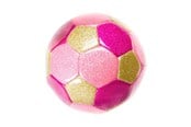 Ulkoleikit - LG-Imports Metallic Football Pink 15cm - 4850