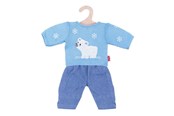 Nuket & tarvikkeet - Heless Dolls Jeans with Polar Bear Sweater 35-45 cm - 2934
