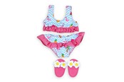 Nuket & tarvikkeet - Heless Dolls Bikini with Slippers Flamingo 35-45 cm - 299