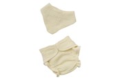 Nuket & tarvikkeet - Heless Dolls Baby Set Ecru 28-35 cm - 4201