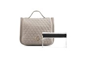 Muut henkilökohtaiset hygieniatuotteet - Cimi Gillian Jones - Organizer Cosmetic Bag Beige velour - 5713982011289