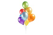 Lelut - Globos Balloons Metallic Pearl Mix Colors 30cm 100pcs. - 1125700