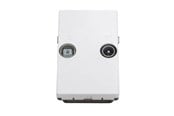 Antennikaapelit/-liittimet - Triax Wall Outlet FM/TV TD 260E White - 302580